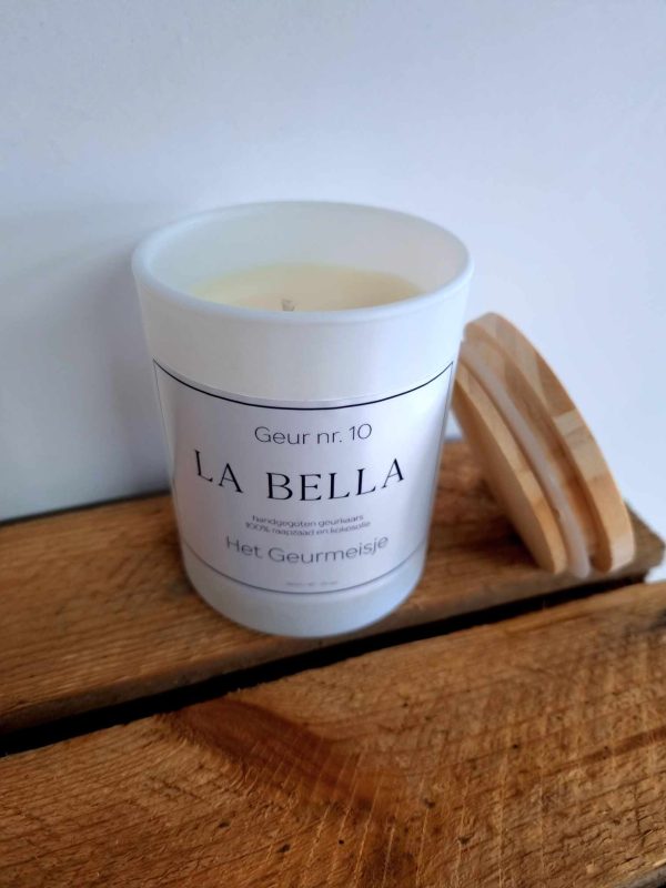 Geurkaars La Bella Wit
