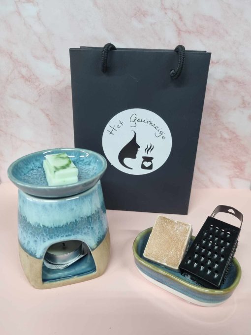 waxbrander blauw
