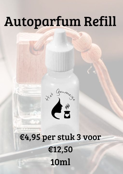 Autoparfum navulling